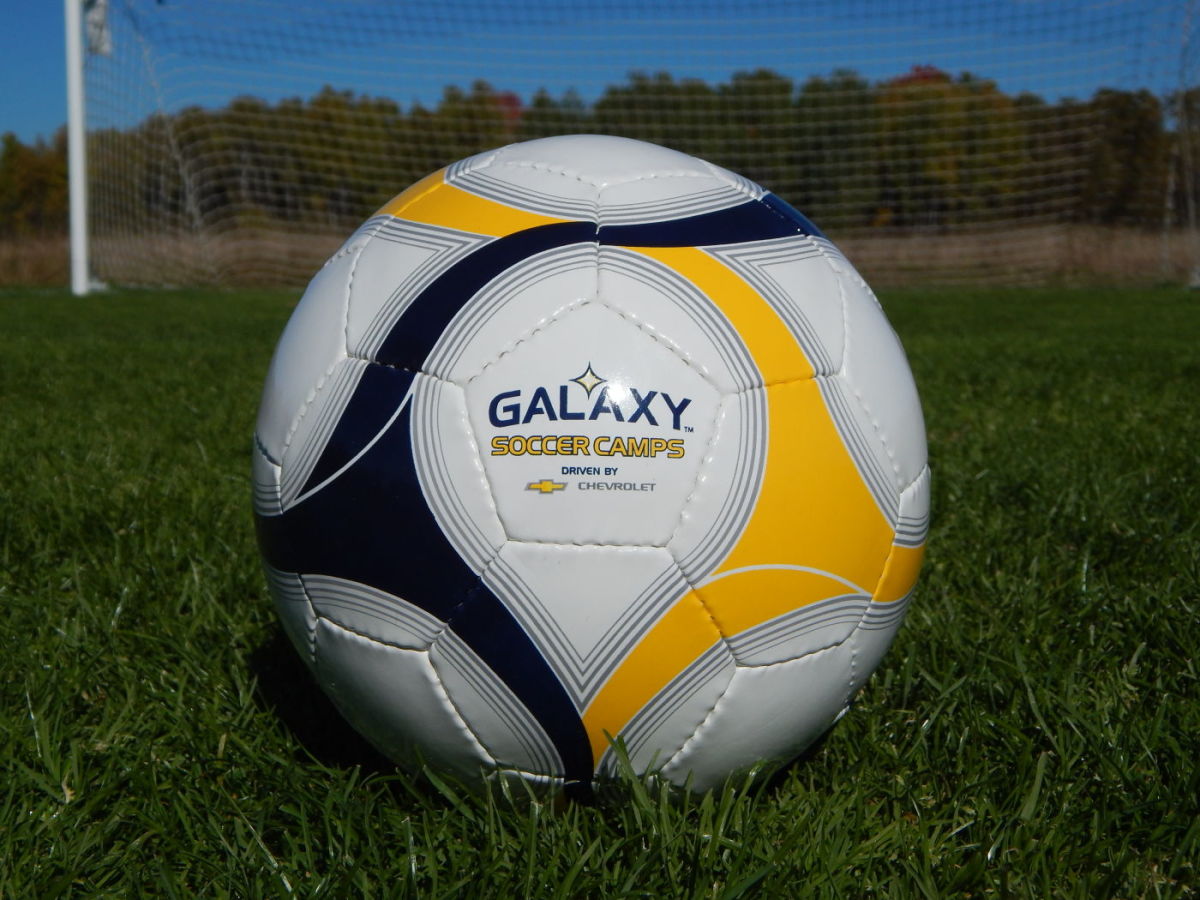 LA Galaxy Soccer Nail Wraps - wide 6